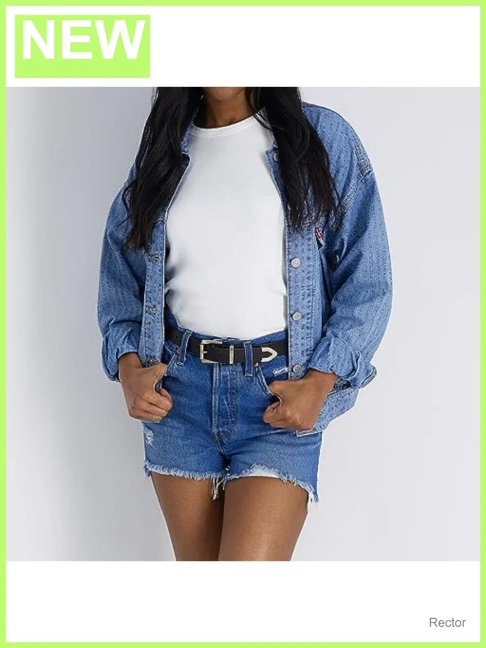 Genuine Leather Western Belt Women's Slim Casual Metal Tip